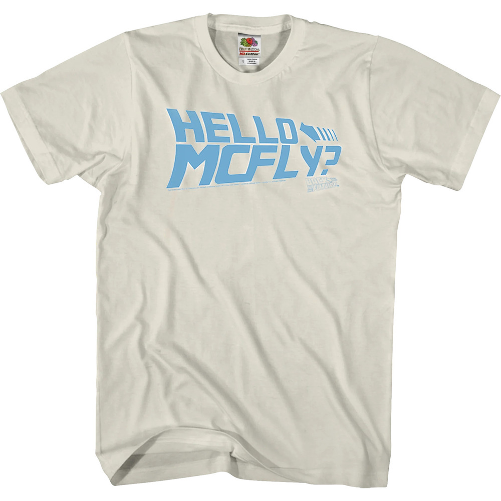 Hello Mcfly Back To The Future Tshirt